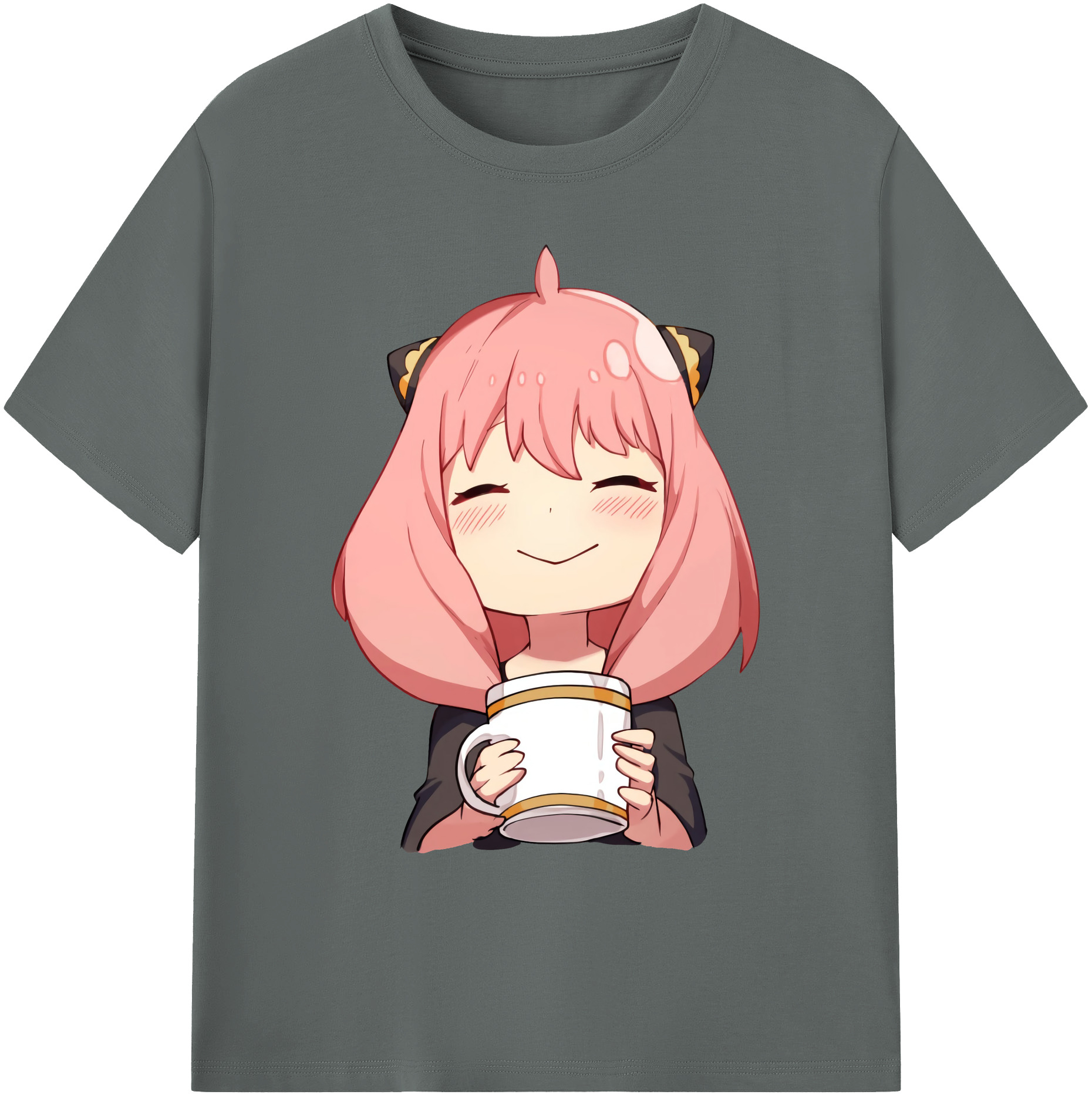 （画像用） SPY×FAMILY间谍家家酒 綿100％ メンズ半袖Tシャツ｜肌触りやわらか＆通気性